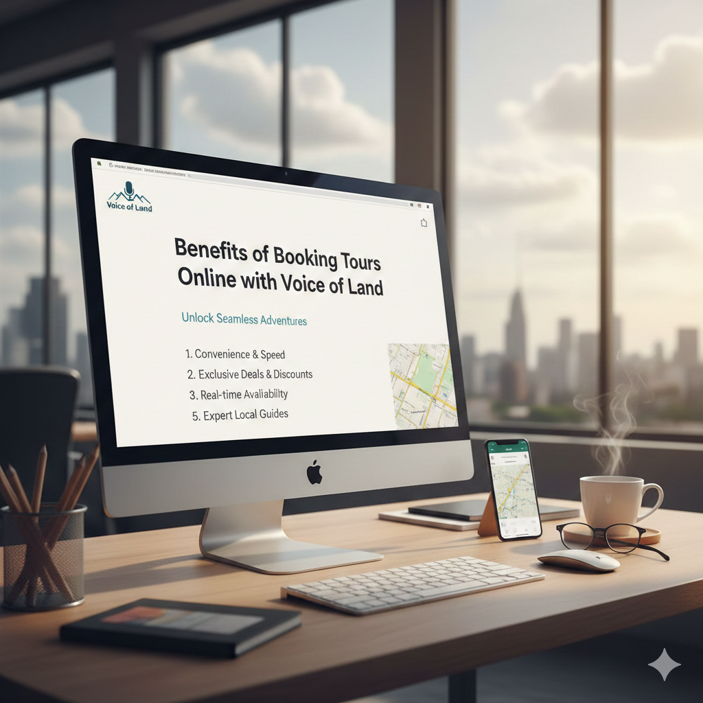 Benefits of Booking Tours Online with Voice of Land